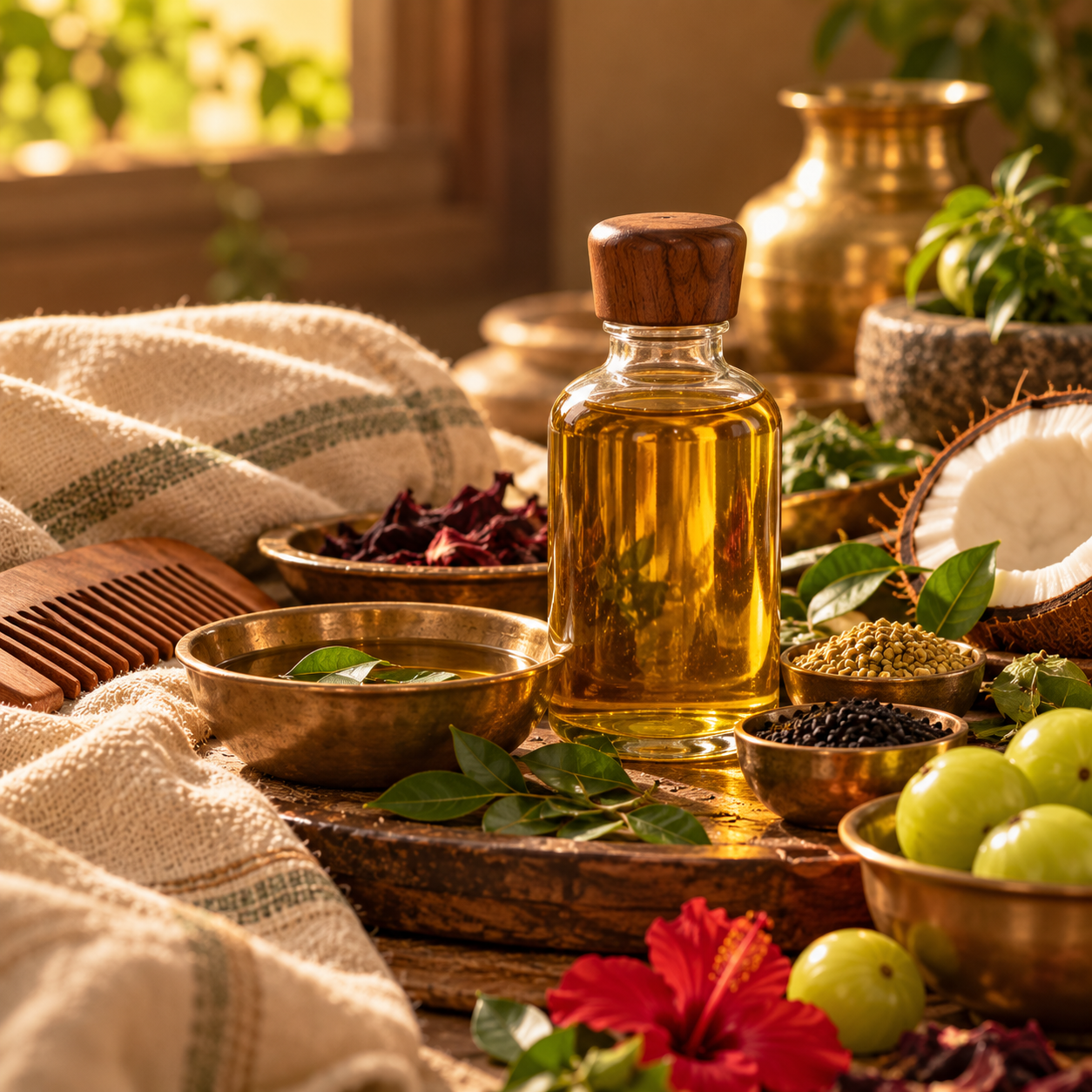 The Sunday Warm Oil Ritual